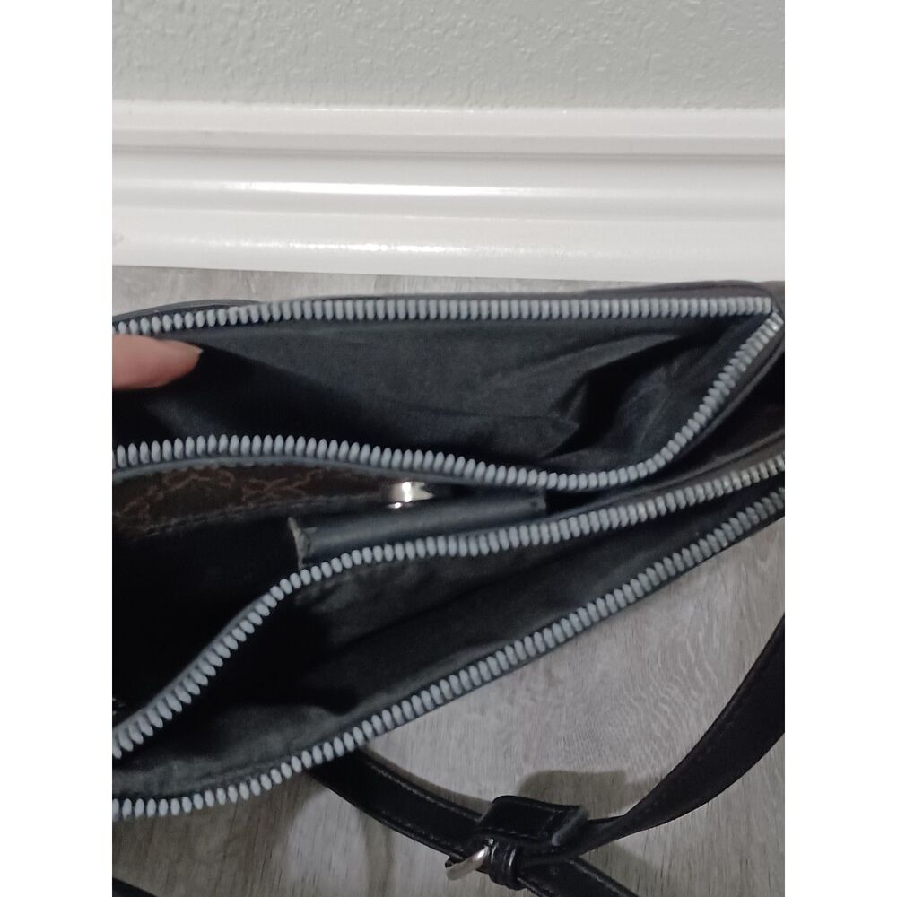 NINE WEST Two-Toned Brown Tote Bag & Crossbody Set - Picture 7 of 7